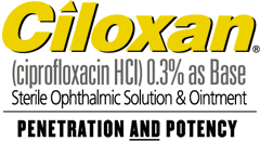 Ciloxan, Ciprofloxacin, Ciloxan Ointment